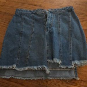 Denim skirt